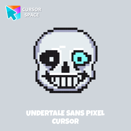 Undertale Sans Pixel cursor arrow cursor
